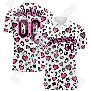 Nome personalizzato colorato Camo gradiente Vintage Flame Graffiti Tattoo Retro 3dprint Harajuku estate manica corta Polo Jersey camicie Y