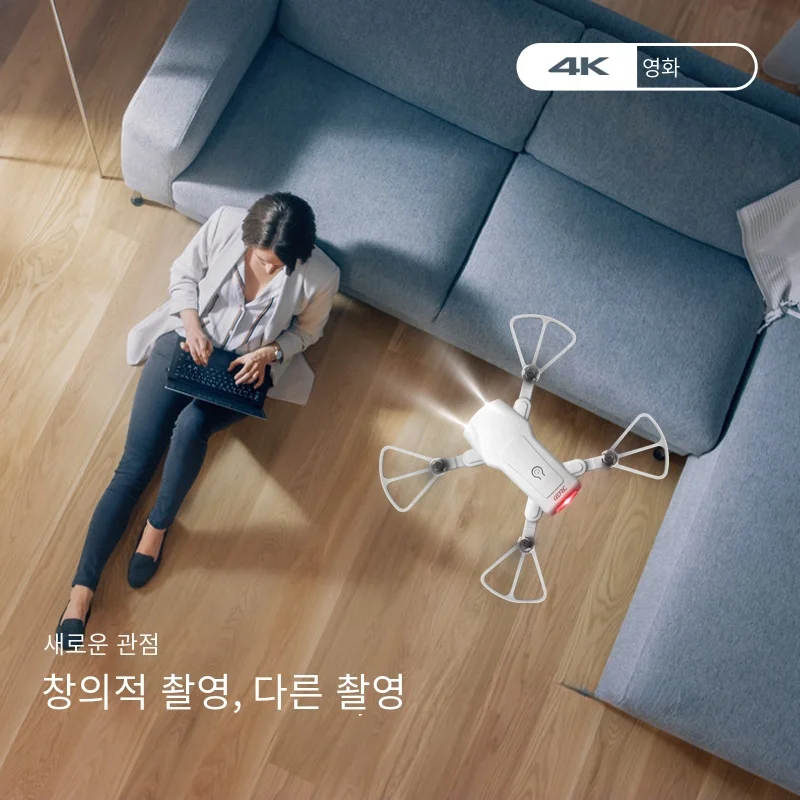 V9 미니 드론, 4K HD 카메라, FPV 라이브 비디오, RC 쿼드콥터, 성인용 헬리콥터, 초보자용 장난감 선물, 고도 유지