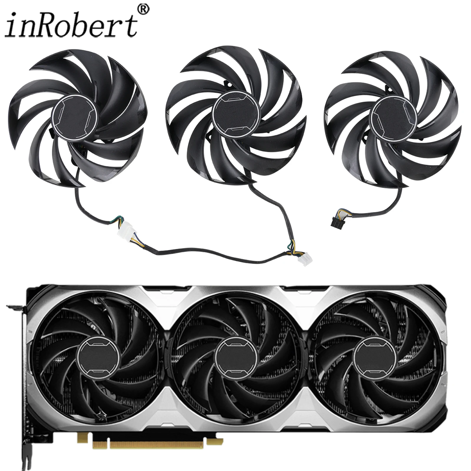 Ventola Per Scheda Video Originale 95Mm Rtx4080 Rtx4090 Per Ventola Di Raffreddamento Per Scheda Grafica Msi Geforce Rtx 4080 4090 Ventus 3X 12G Oc