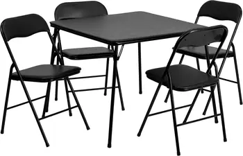 Madison 5-Piece Folding Card Table and Chairs Set 1