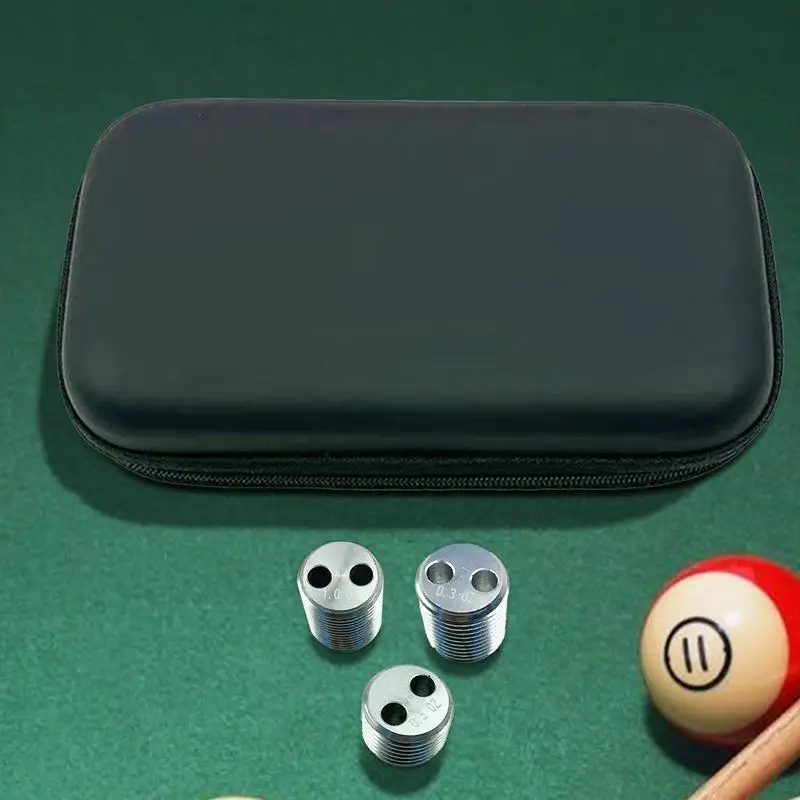 Mimoqk Pool Cue Gewichtsschrauben Set | 8 Teile 0.1-2 Unzen | Mit Werkzeug & Box