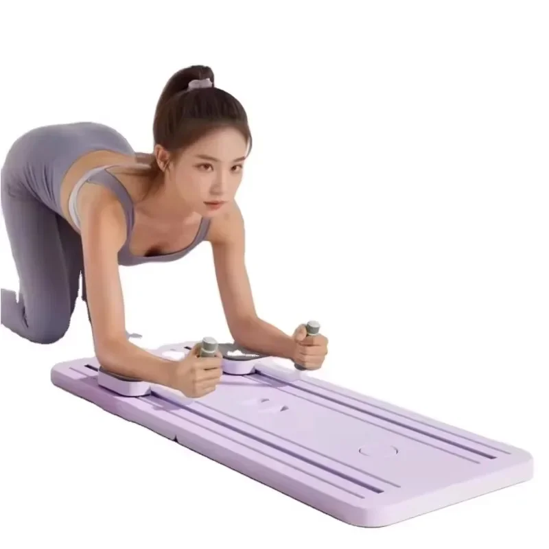 Multi-Functional Foldable Pilates Board Non-Slip Surface Portable Home Gym Equipment for Core Training
