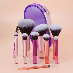 10 - Piece Versatile Makeup Brush Collection (Mixed - color)