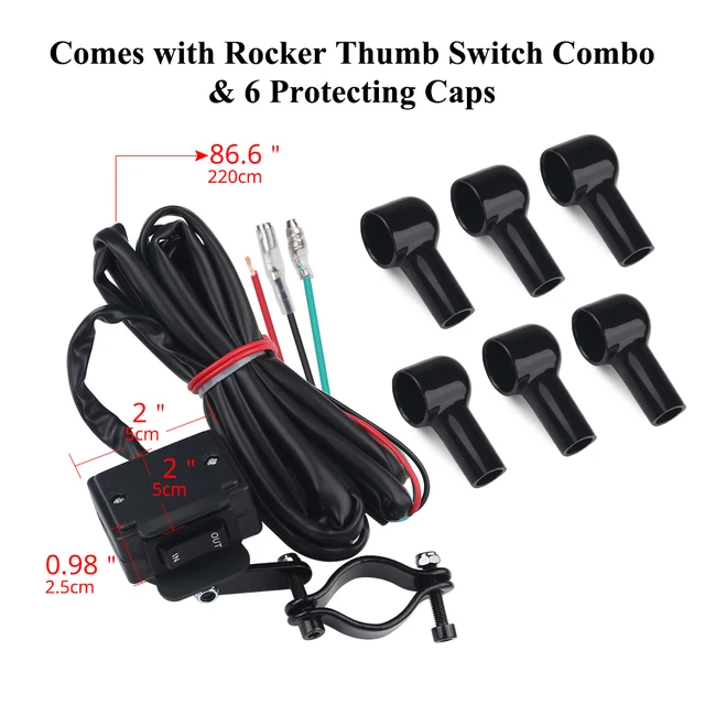 Relè Per Verricello Elettrico 12V 250A - Professionale Per ATV, UTV E Veicoli 4x4 - Foto 11