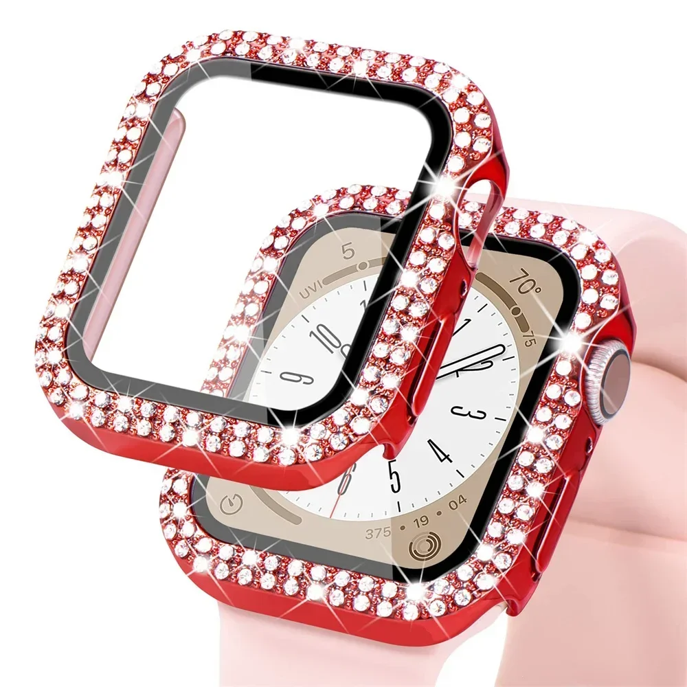 LuxGuard Diamond Case with Tempered Glass and Bumper Screen Protector