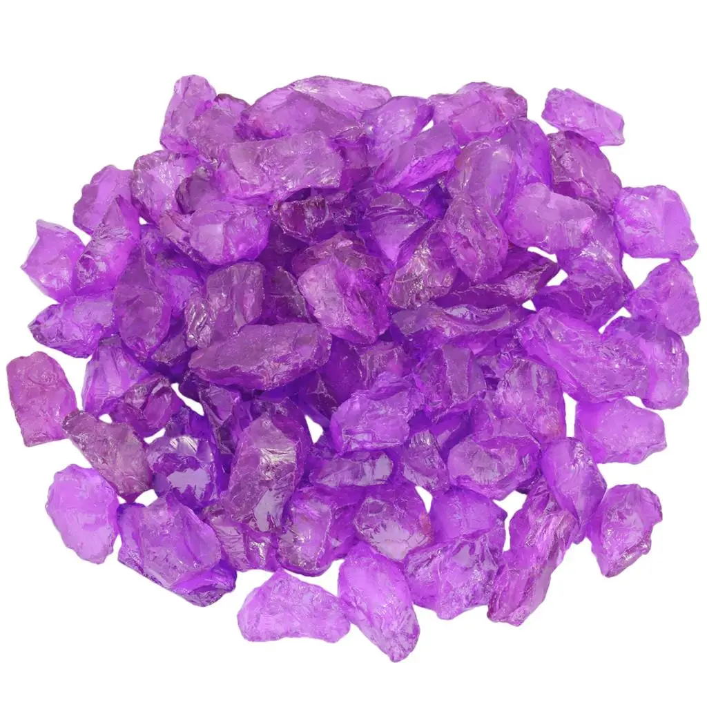 0.5lb Titanium Coated Natural Rough Rock Crystal Quartz Raw Stones Diffuser Oils Reiki Healing Minerals Treatment Stone