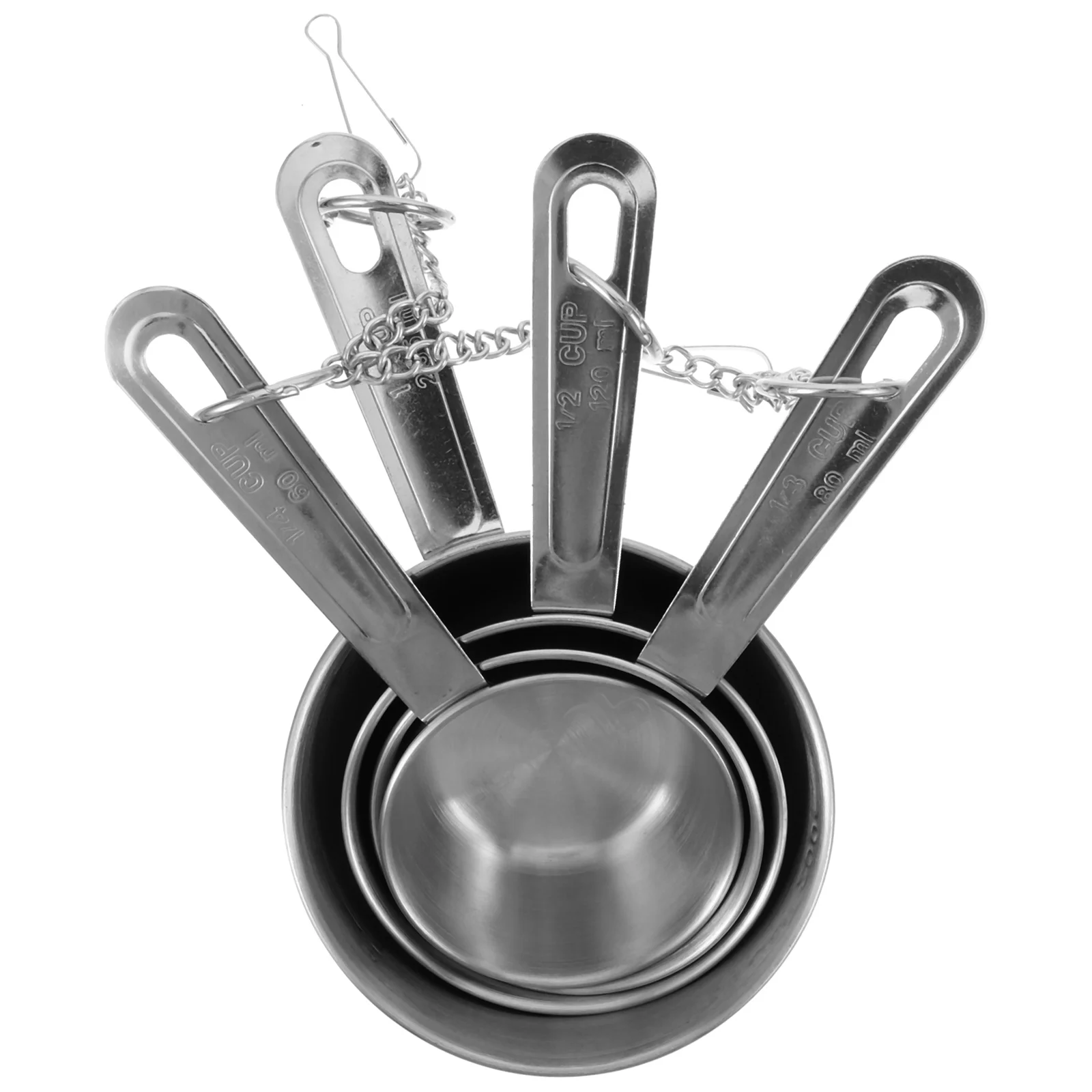 

Parrot Toy Hanging Bird Cage Accessories Cup Parakeet Chew Toys Stainless Steel Parrots Chewing