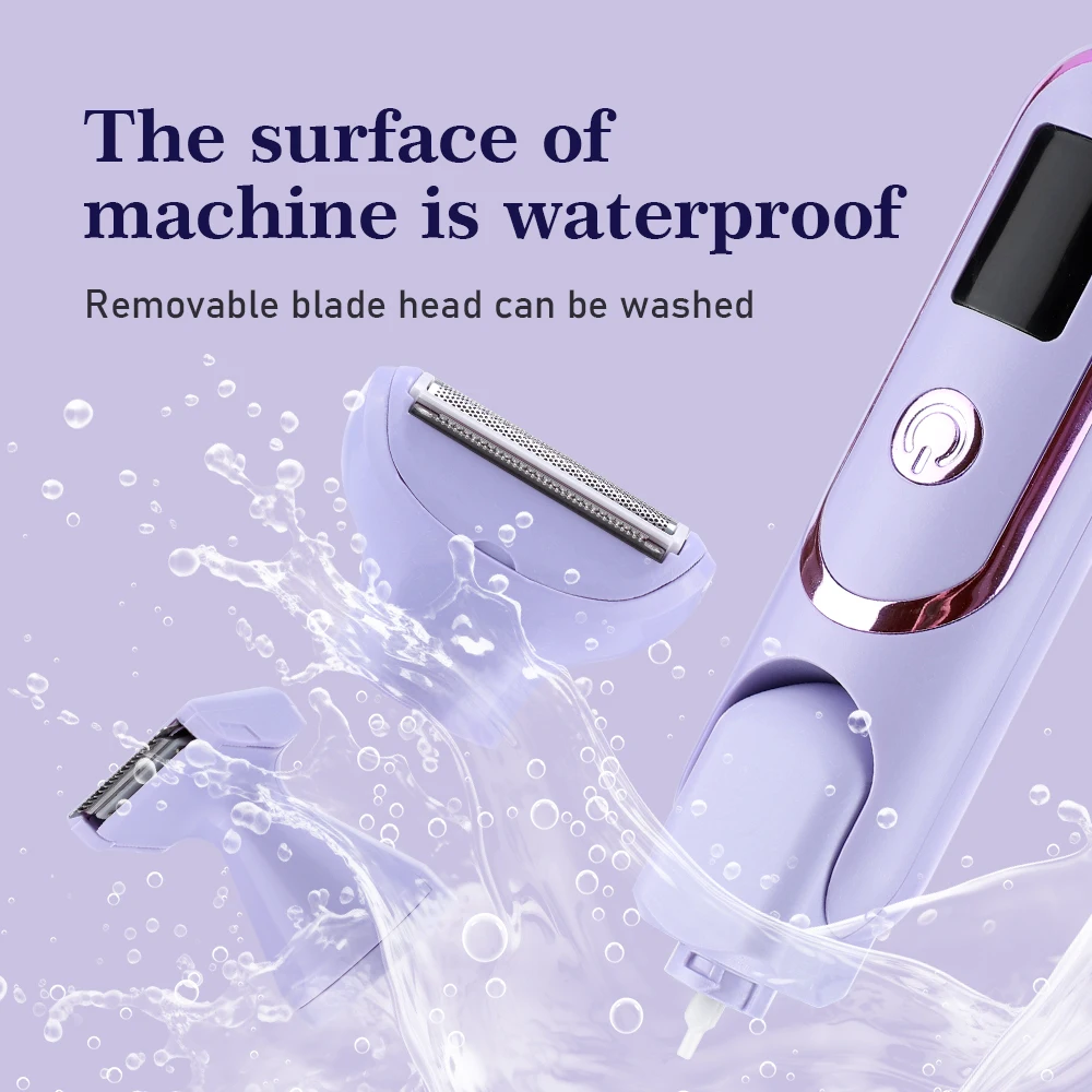 Rechargeable Cordless Electric Hair Trimmer Shaver Epilator