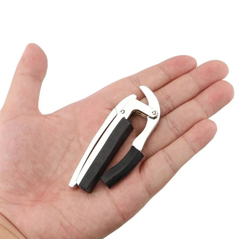 New Acoustic Electric Tune Quick Change Trigger Metal Guitar Capo Key Clamp for Guitar Ukulele Accessory Tool Wholesales