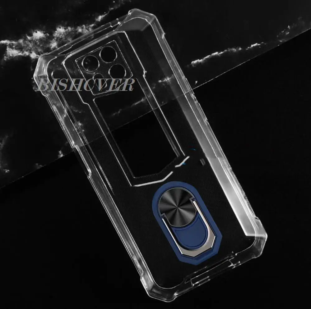 For Ulefone Armor 24 Armor24 6.78" 2023 Ulefone Armor 24 Back Ring Holder Bracket Phone Case Smartphone TPU Soft Silicone Cover 3