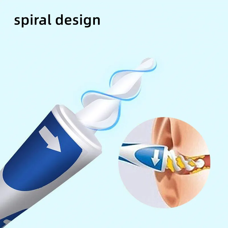 Ear Cleaner Silicone Spoon Tool Soft Espiral Heads, Health Care Tool, Ear Pick Kit, Ferramenta de Remoção de Cera, Hot, 2022