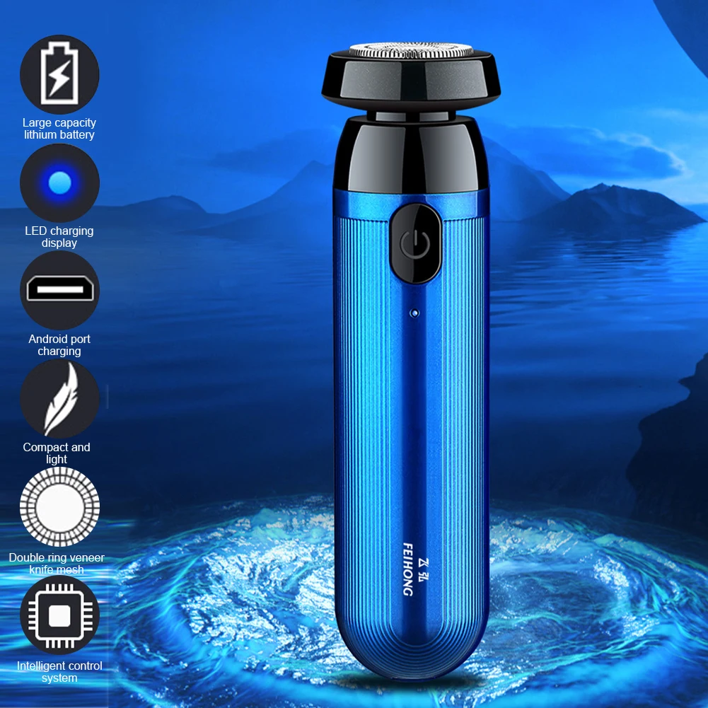 Portable Electric Shaver High Speed Rechargeable For Men Women_voghion.com