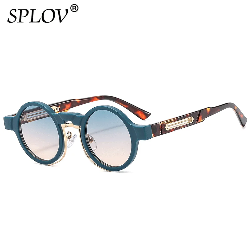 Gleyemor Occhiali Stile Vintage Con Filtro Luce Blu - Rotondi Unisex Per Uomo E Donna (Nero, Tartaruga, Trasparente)
