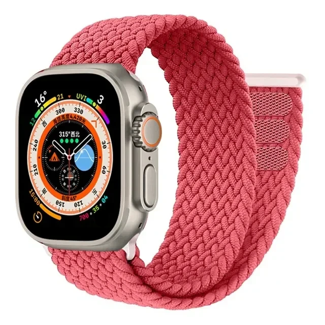 Braided Solo Loop Watch Band Strap in Premium Design
