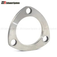 Auto parts muffler exhaust pipe welding flange three-hole flange stainless steel 454851545760637076mm