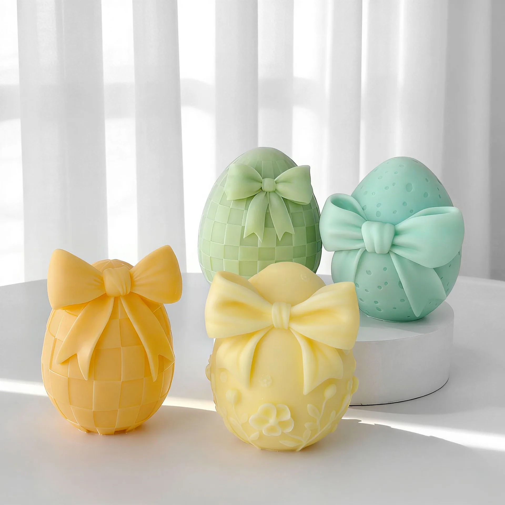 3D Bow Easter Egg Mold 5
