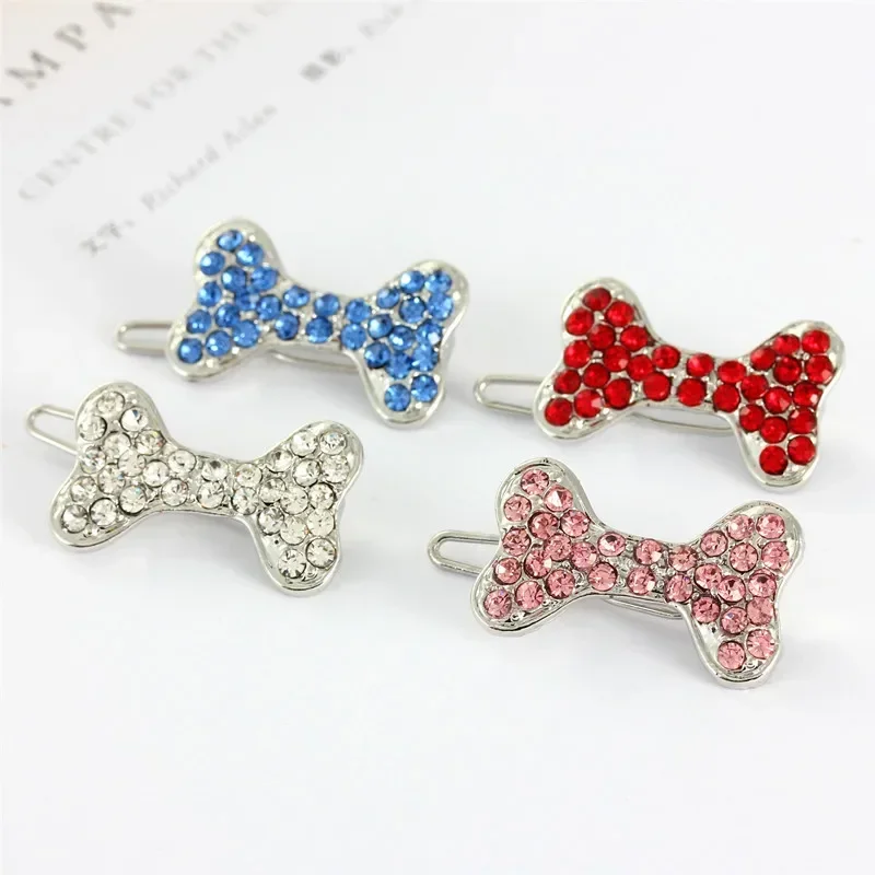

Pet Hair Clips for Dogs Bows Hair Clips for Puppy Dogs Cat Yorkie Teddy Hair Grooming Pet Lovely Hairpins Pet Hair Accessories