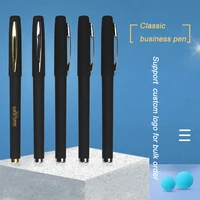 5 pcs Roller Gel Pen Business Signature Ballpoint Pen Medium Point 0.5mm Black Ink Office School Neutral Pens Supplies 4