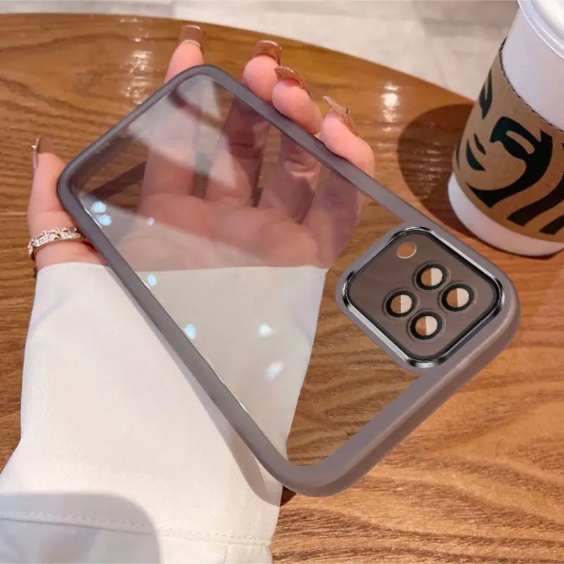 Shockproof Plating Silicone Back Cover