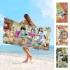 Cartoon B-Blueys Towel Microfiber Beach Towel Absorbent Quick dry Soft Yoga Swimming Resort Mountain Climbing Towel 1