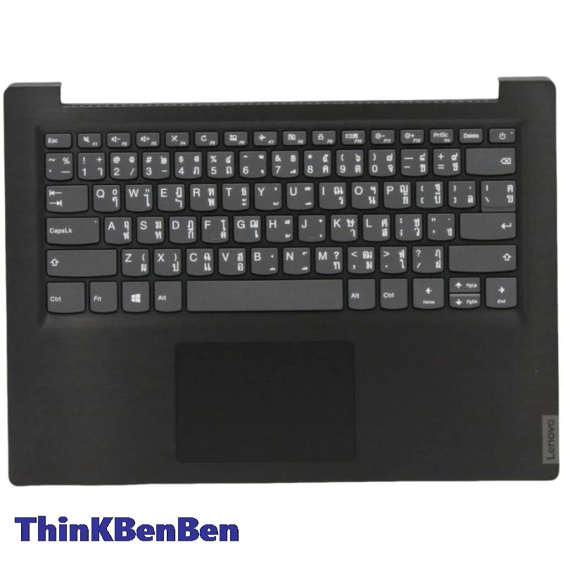 

TH Thai Keyboard Black Upper Case Palmrest Shell Cover For Ideapad S145 14 IKB 14AST 14API 14IGM 14IWL 14IIL 5CB0S17061