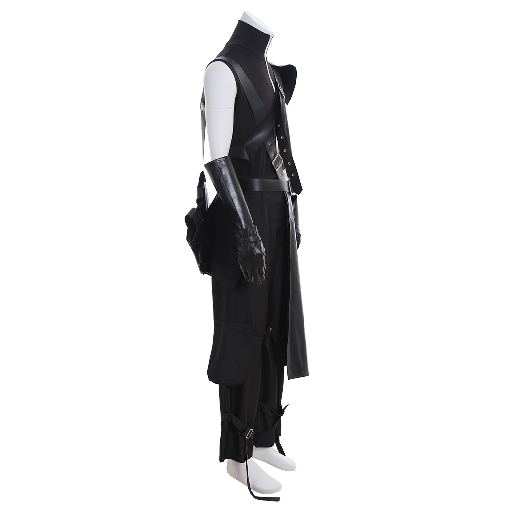 Final Fantasy VII-Inspired Cloud Strife Cosplay Costume for Men with Custom Sizing