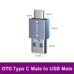Universal USB3.2 OTG Type C to USB - A Adapter & Converter (11)