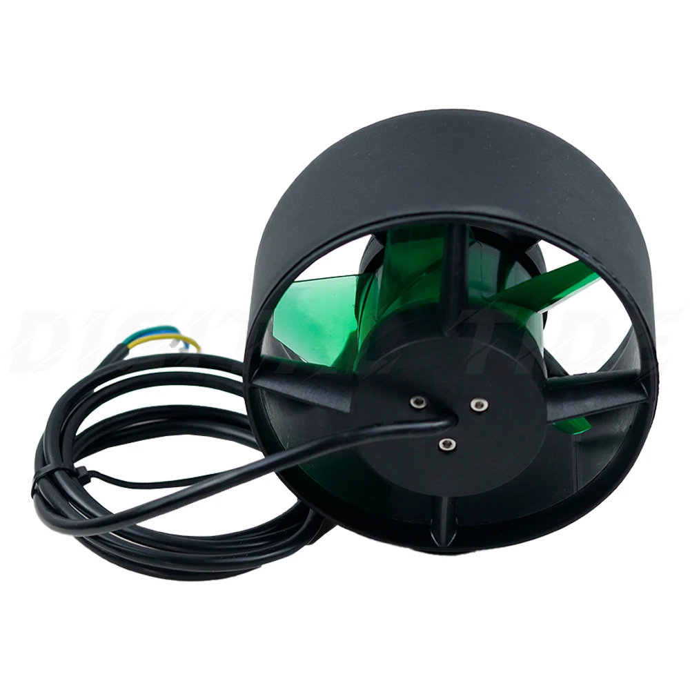 DIY 24V-48V 800W Underwater Thruster Brushless Motor 140Mm 5 Paddle Propeller 13
