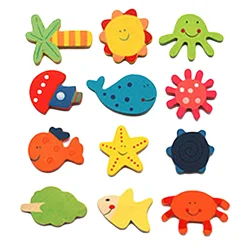 Colorful Magnetic Alphabet & Number Set for Children's Early Education (12 Pcs Random style)