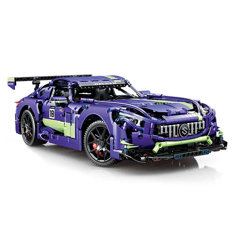 

Racing Car 1:10 MOC 701028 Vehicle Model Building Blocks Bricks Assembled High Tech Toy Set Gift for Children Boys