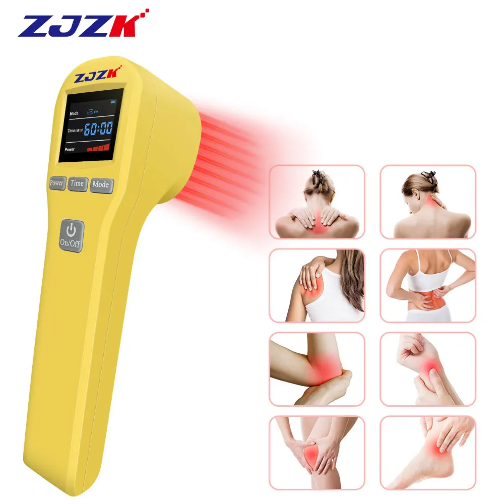 

ZJZK Microlight Laser 650nm 808nm Cold Laser Laser Treatment For Neck Pain For Lower Back Pain Arm Pain Dogs Cats Horses