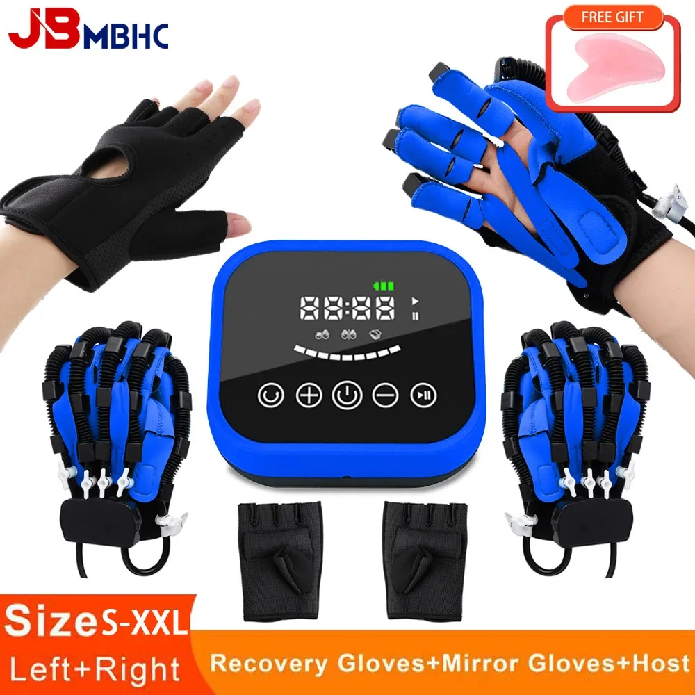 

Hemiplegia Stroke Recovery Glove Finger Rehabilitation Trainer Robot Gloves Cerebral Infarction Hand Function Training Equipment