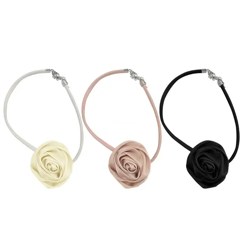

Romantic Flower Choker Necklace For Women Sweet Flower Neck Chain Necklace Dropship