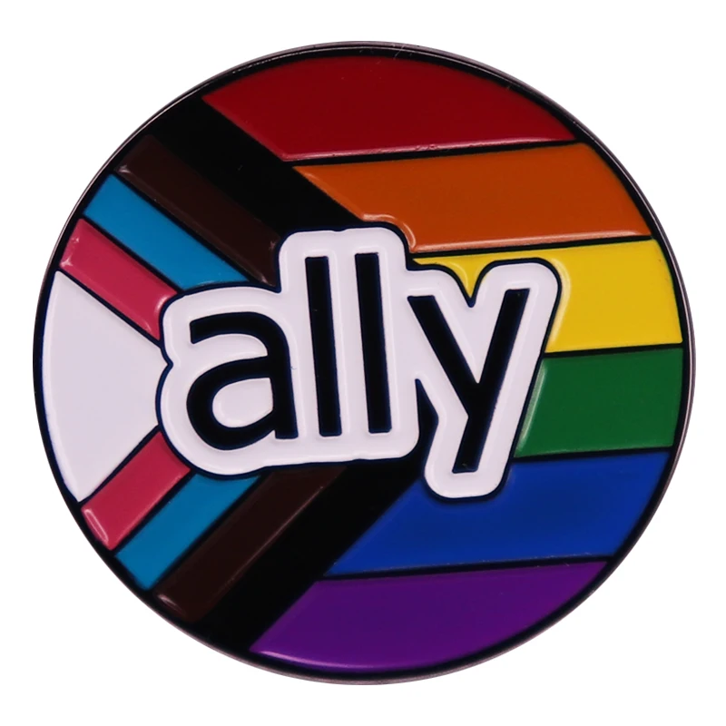 Ally Pride Flag Pin 1