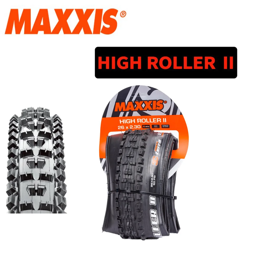 1pc Maxxis High Roller II 26/27.5×2.3/2.4/2.5 29x2.30 26 1pc Maxxis High Roller II 26/27.5×2.3/2.4/2.5 29x2.30 26