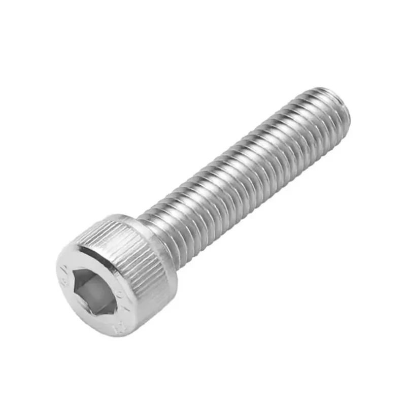 M7 M9 Screw Bolt Stainless Steel Allen Socket Head Cap Fully Threaded Fine Coarse Pitch 1mm 1.25mm
