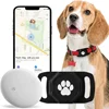 Smart Pet Tracker for Collar Dog Trackers Pet Location Tracker with Holder No Monthly Fee Compatible with Apple Airtag Find My 1