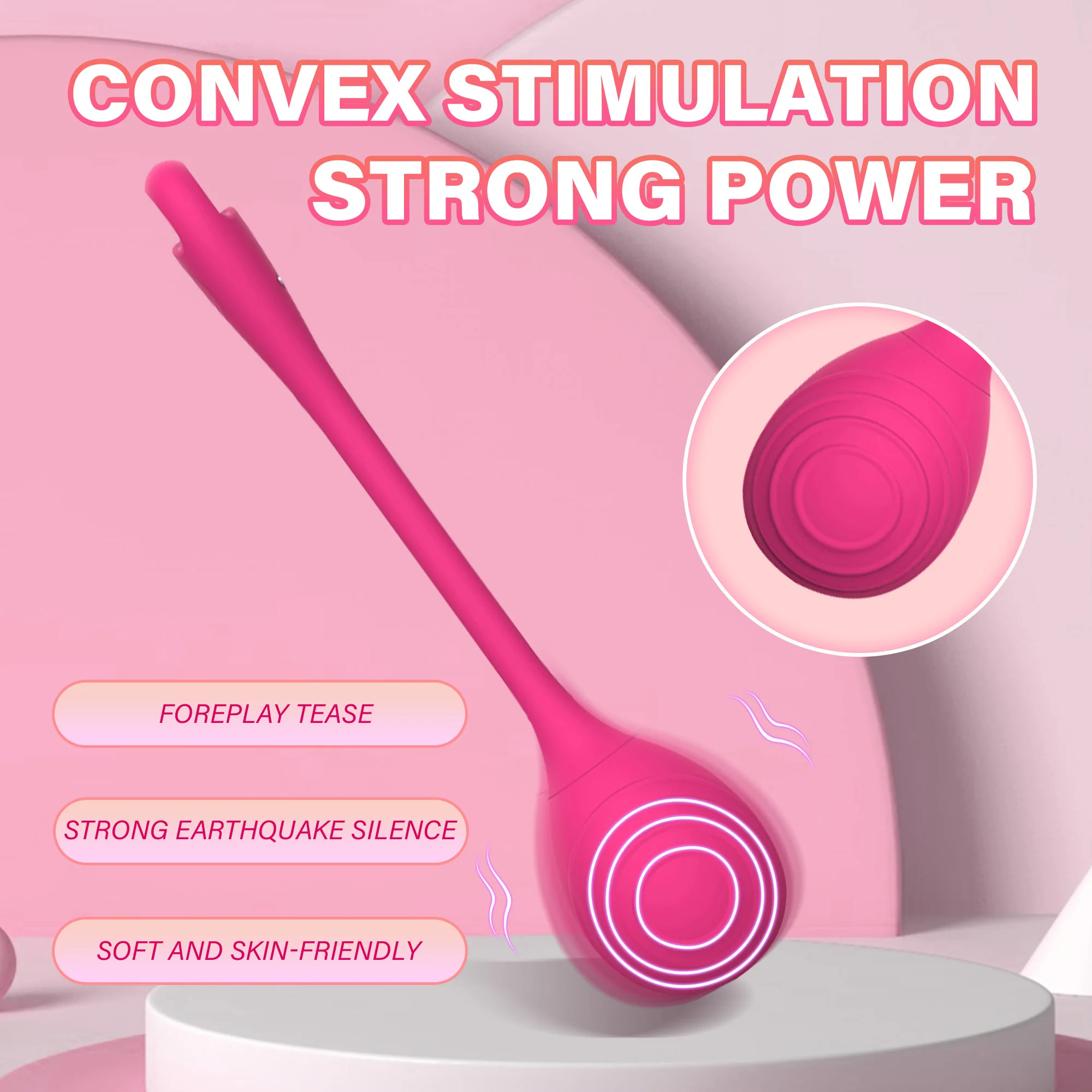 Doppelter Springender Ei Vibrator Und Klitoris Stimulator_voghion.com