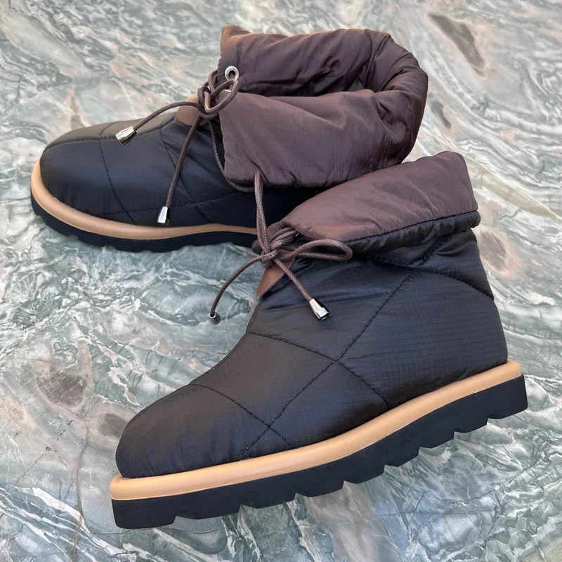 Boots Woman Winter 2022 New In Women Boots Fashion Warm Female Snow Boots Platform Casual Shoes Footwear Woman Winter 2023 Trend