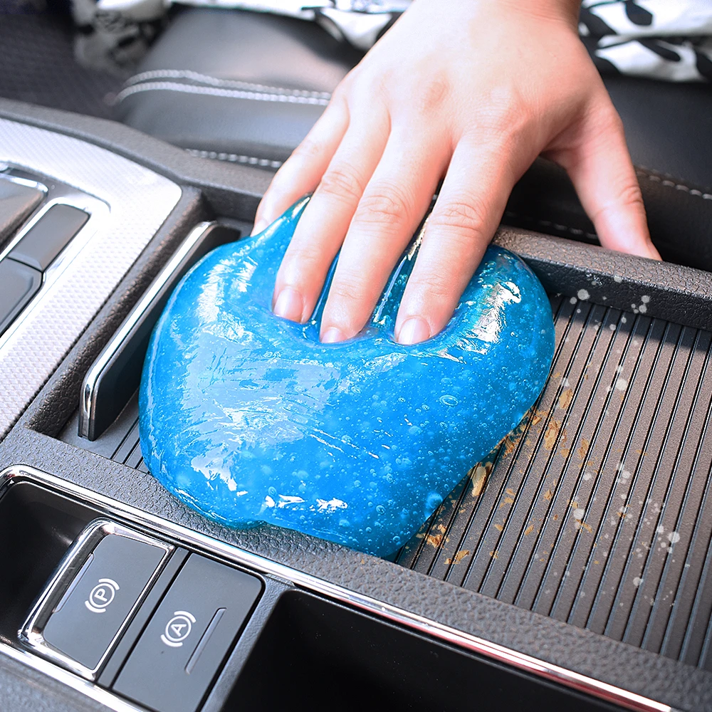 60g Auto Car Cleaning Glue Powder Magic Dust Remover Gel Jelly Dashboard  Home Computer Keyboard Gap Air Vent Dirt Cleaner Tool - Car Wash Mud -  AliExpress