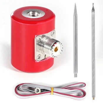 Antenna QRP da 5,6 M/18,3 piedi 14M-30 MHz 300 W-600 W Antenna HF in acciaio inossidabile Lunghezza d'onda 1/4 per radio QRP USDX