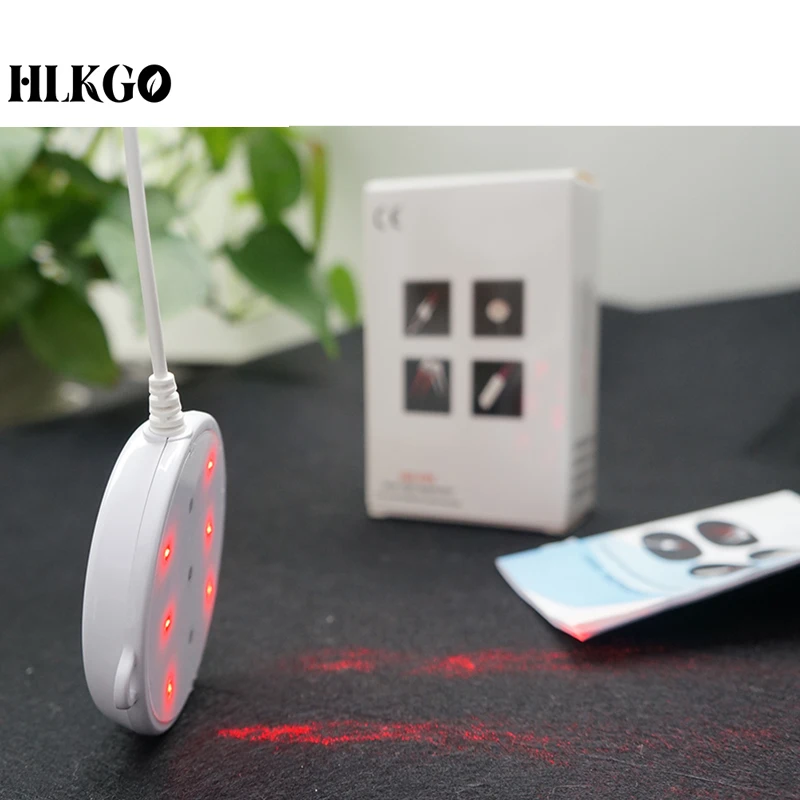 

New Portable 650nm 808nm Diode Cold HLKGO Therapy LLLT Home Use Physiotherapy Reduce Body Pain Acupuncture Physical Therapy