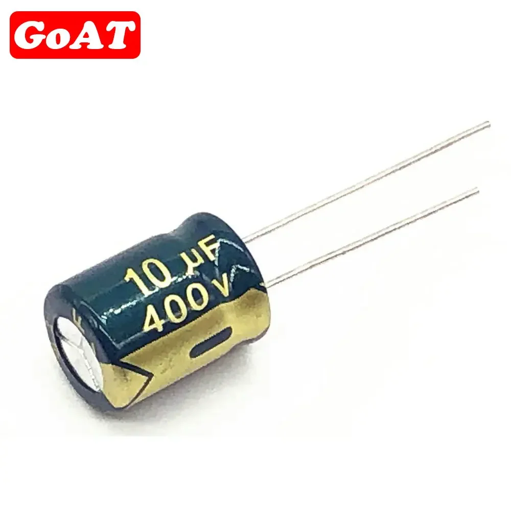 Capacitor eletrolítico de alumínio, 6.3V, 10V, 16V, 25V, 63V, 100V, 400V, alta freqüência, baixo ESR, 47UF, 330UF, 470UF, 1000UF, 2200UF, 20%, 2-100 PCes