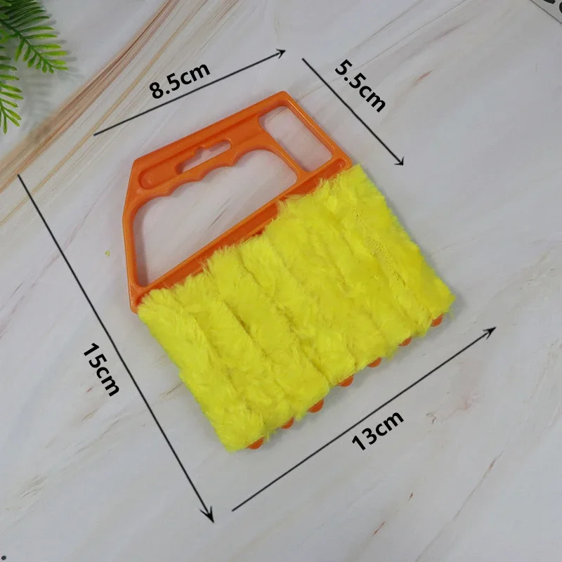 Blind Blade Cleaning Cloth Window Cleaning Brush Useful Microfiber Air Conditioner Duster Car Electric Fan Cleaner Washable Tool