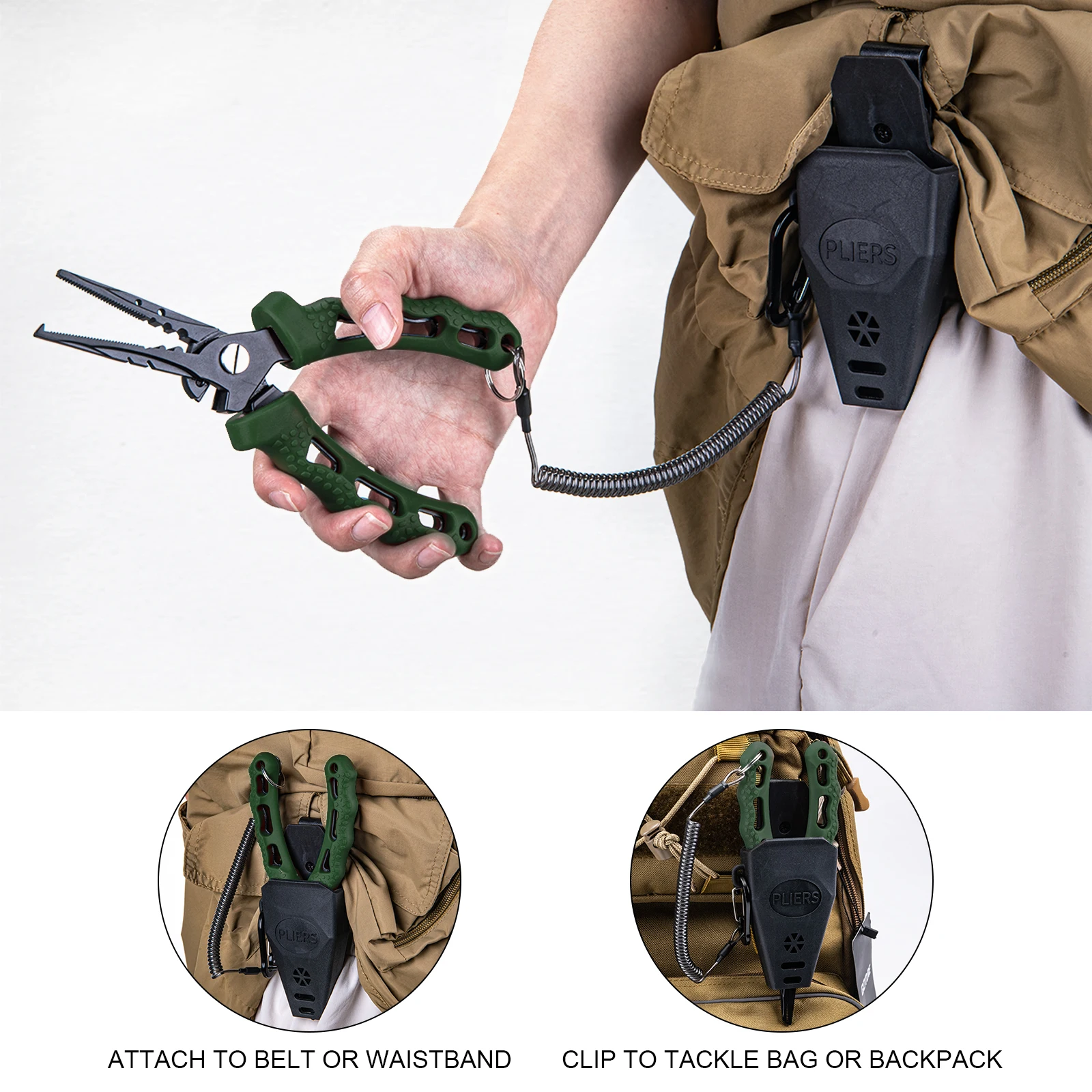 Goture Lead Jig TRUSCEND Fishing Pliers Saltwater With Mo-V Blade, Gerber Magniplier Fishing Pli Goture Ice Fishing Jig