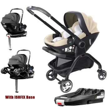 2025 New Model 4-in-1 Baby Stroller with Base 1