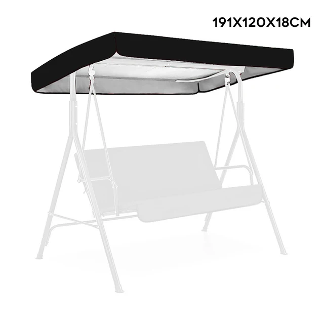 Lengőfedél Vízálló Csere Kerti Lombkorona Felső Burkolat Árnyékpad Pad Napvédelem Kültéri Uv Védelem Napellenző Napfény - Image 4