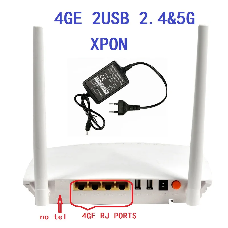 BT-Pon Bt-718xr 2ge CATV Wi-Fi double bande Xpon GPON Epon ONU ONT FTTH OEM - Chine BT-718xr, Xpon ONU