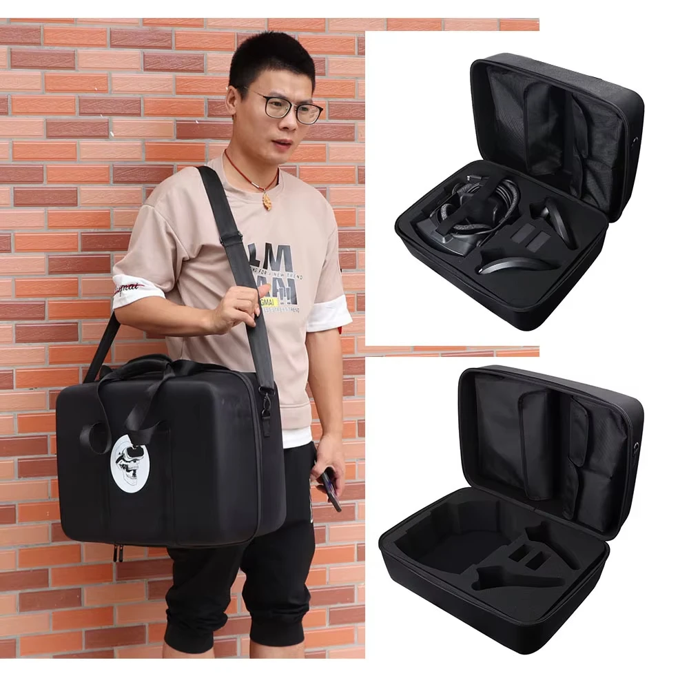Valve Index VR Headset Travel Case-Durable Storage Bag for Full VR Kit, Waterproof and Shockproof Design