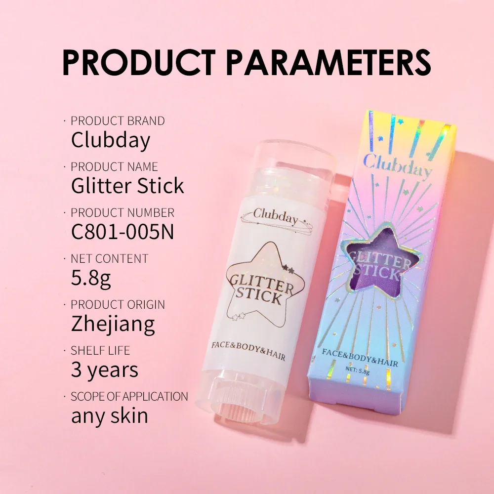Glitterstift til ansikt og kropp highlighter festivalsminke_voghion.com